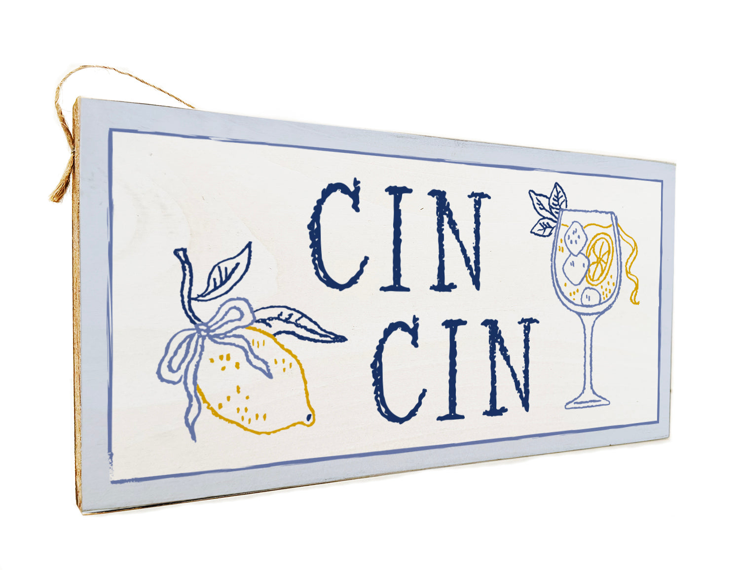 Italia Cin Cin Twine Door Hang