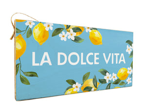 Italia La Dolce Vita Twine Door Hang