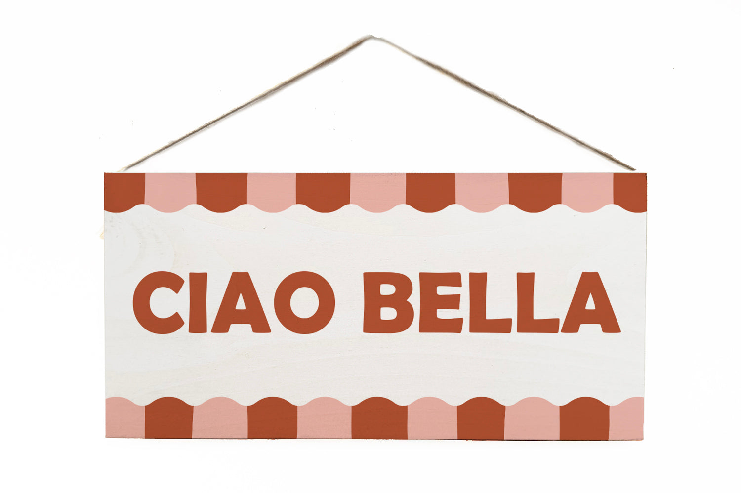 Italia Ciao Bella Twine Door Hang