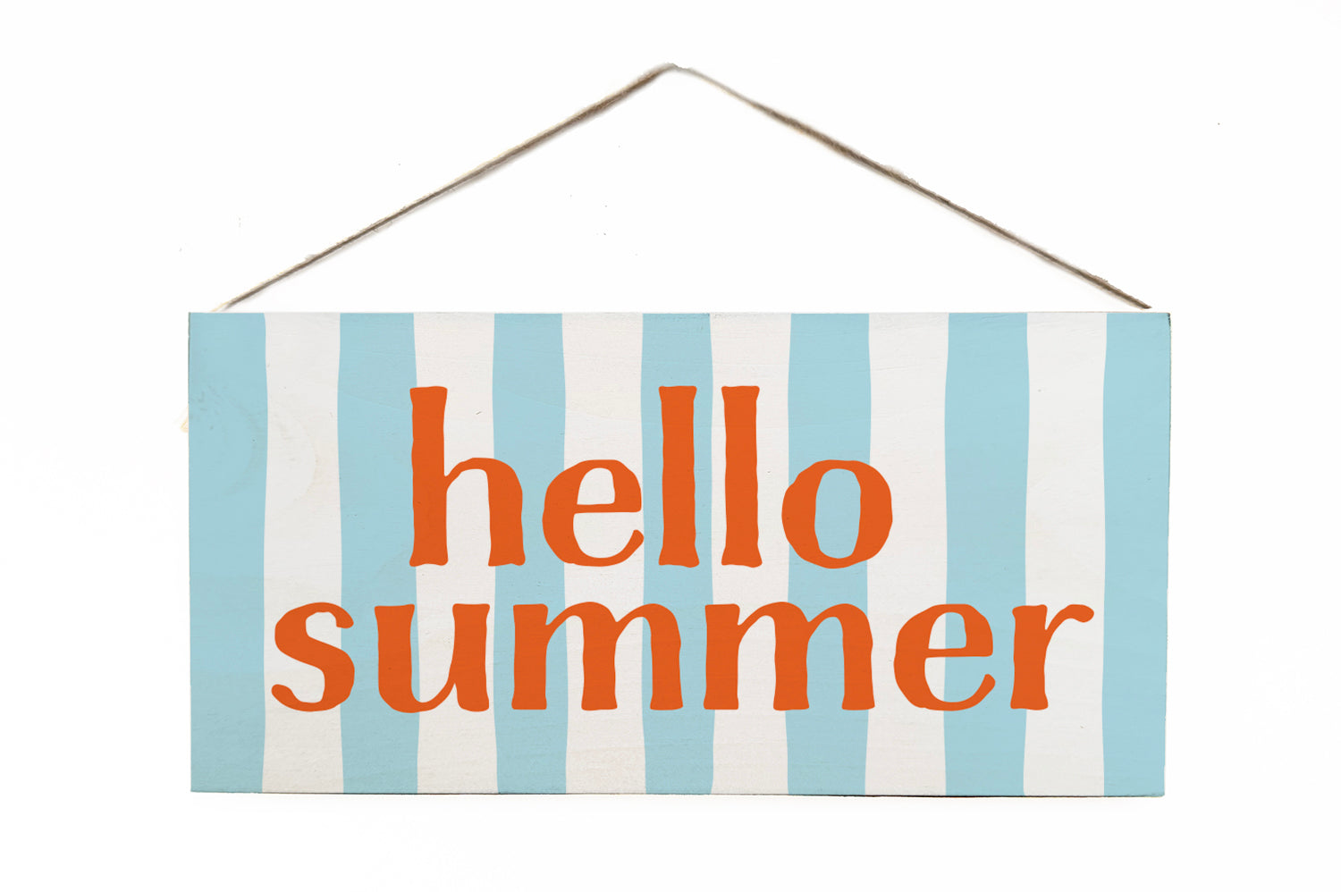 Summer Hello Twine Door Hang