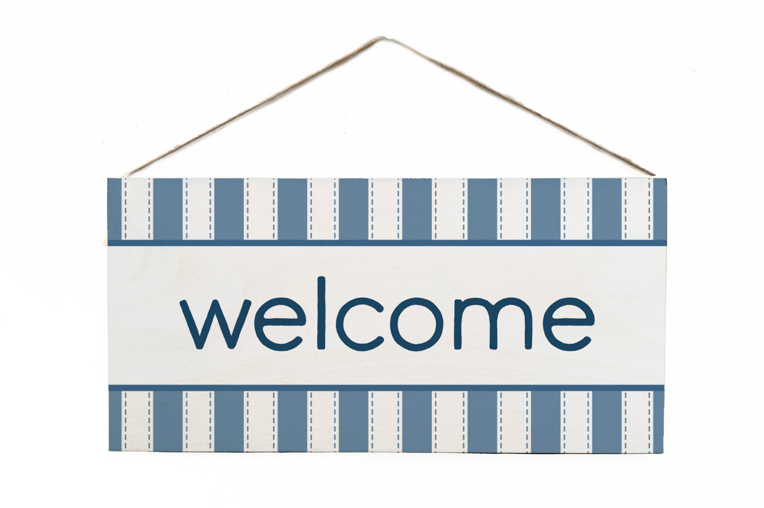 Summer Welcome Twine Door Hang