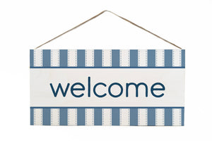 Summer Welcome Twine Door Hang