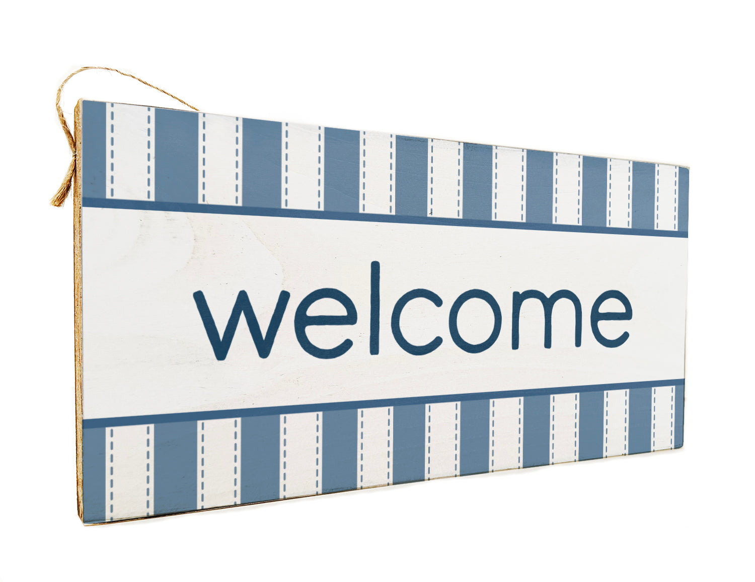 Summer Welcome Twine Door Hang