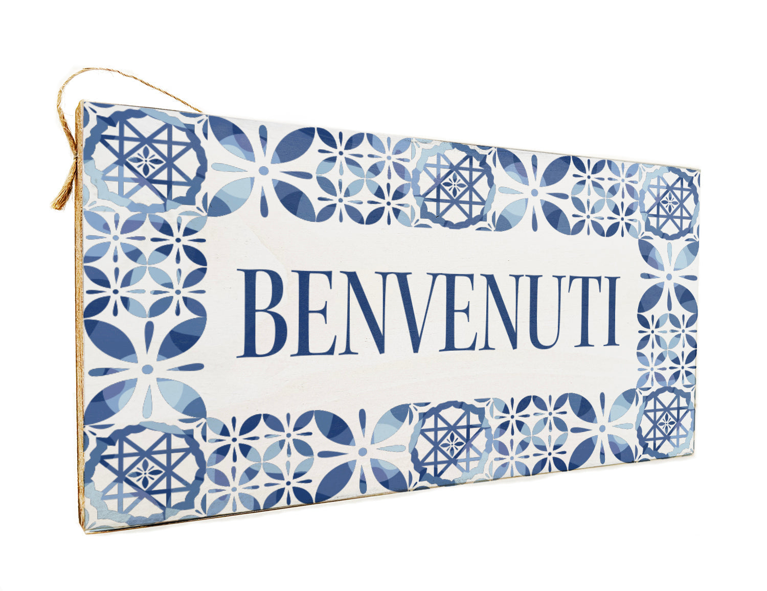 Italia Benvenuti Twine Door Hang