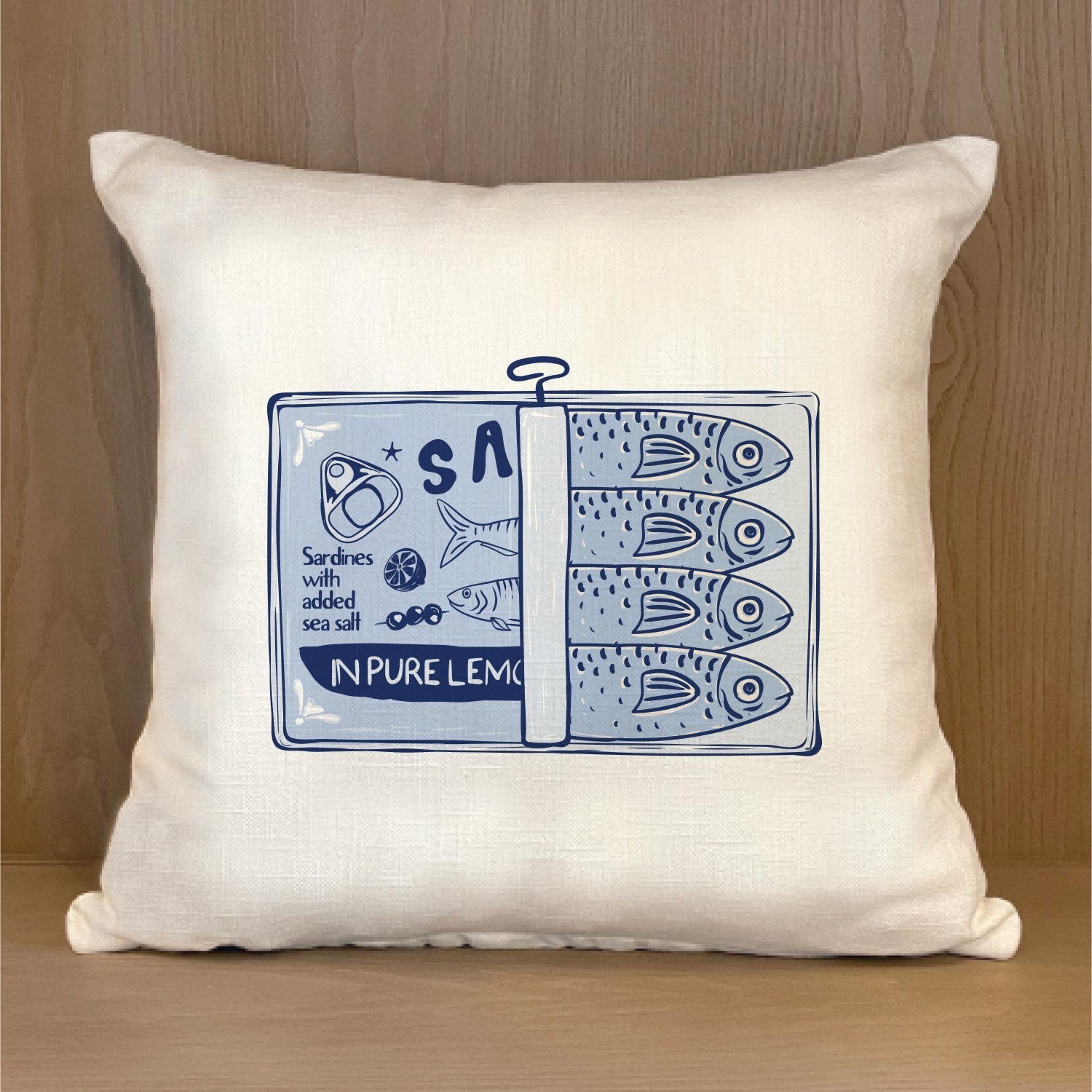 Italia Sardine Natural Pillow Shell