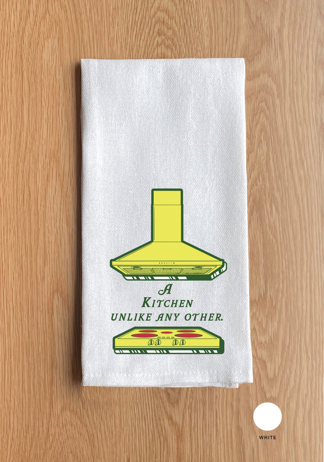 A Kitchen Unlike Any Other White Kitchen Towel