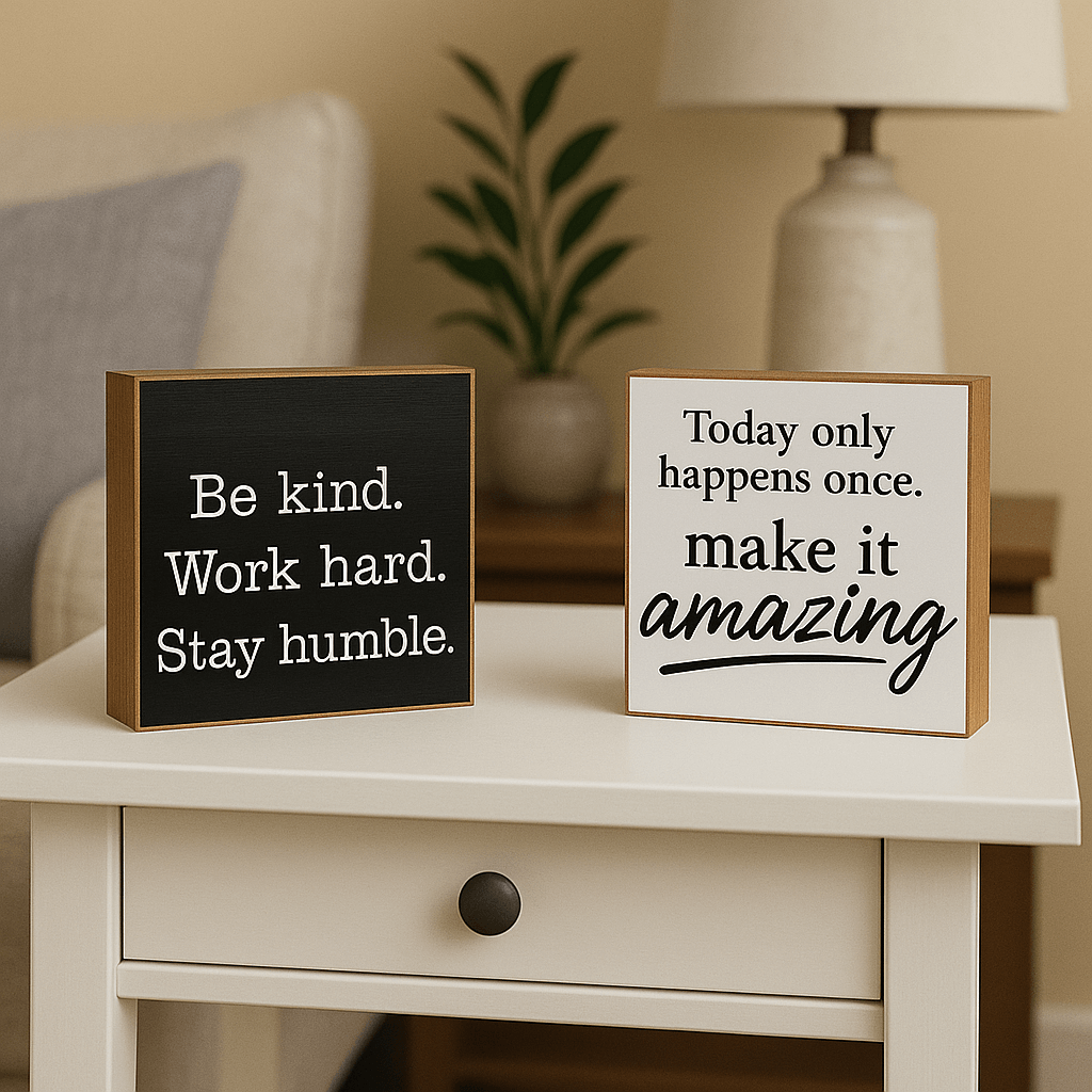 Decorative Wooden Blocks