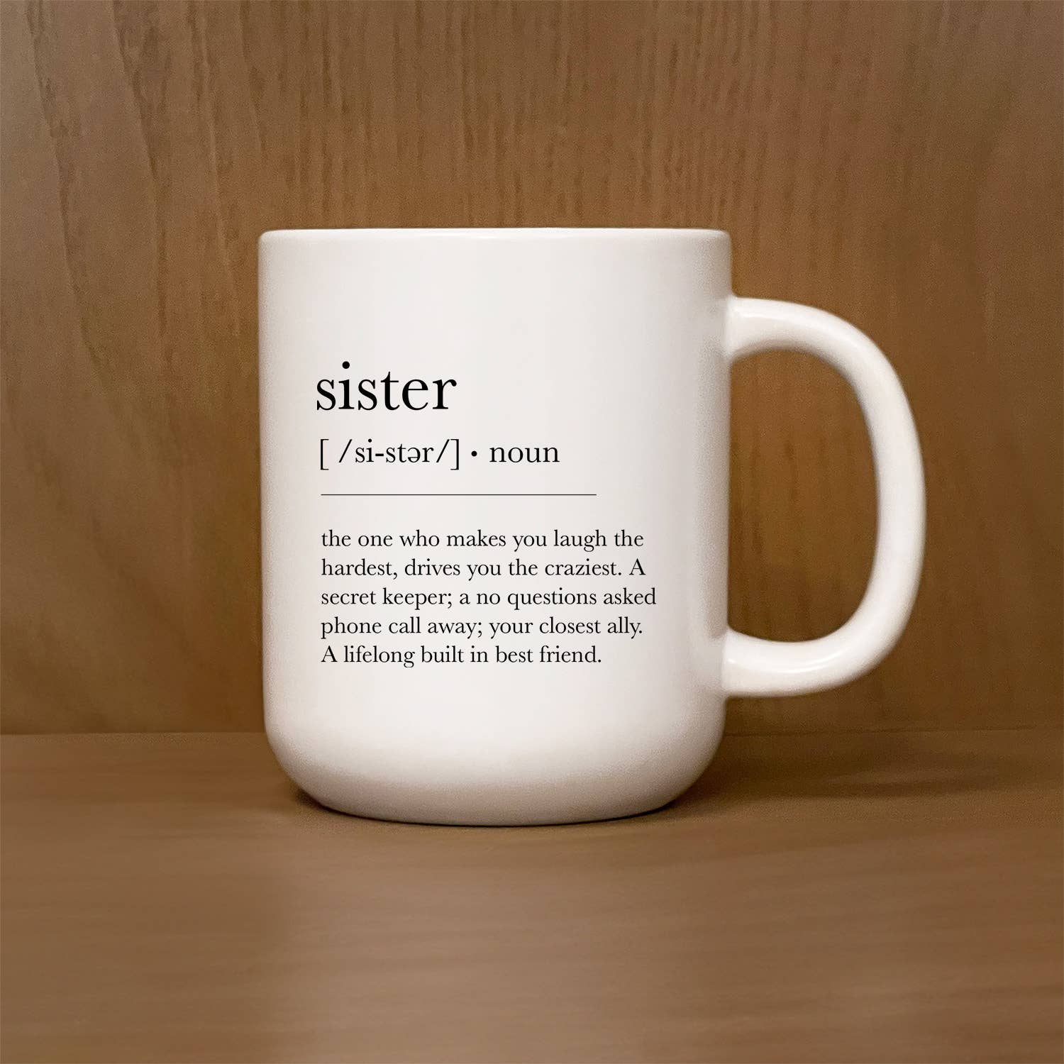 Sister Definition 16oz Coffee Mug