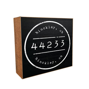 Stamp Custom Decorative Wooden Block