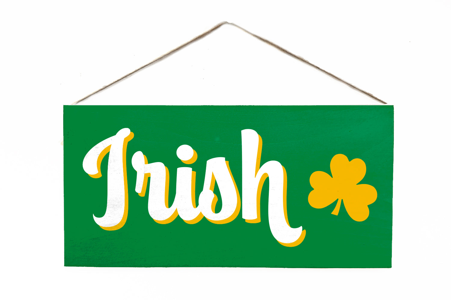 Irish Wooden Door Hang