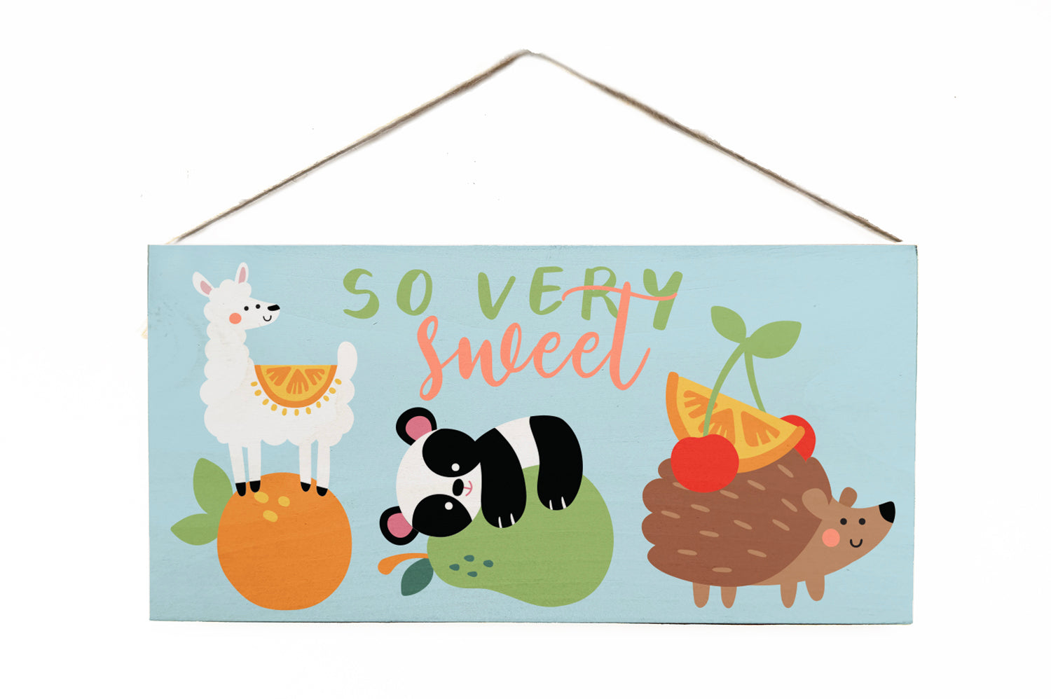 So Very Sweet Wooden Door Hang