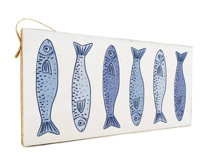 Italia Sardines Twine Door Hang
