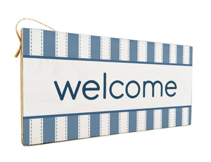 Summer Welcome Twine Door Hang