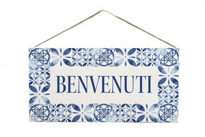 Italia Benvenuti Twine Door Hang